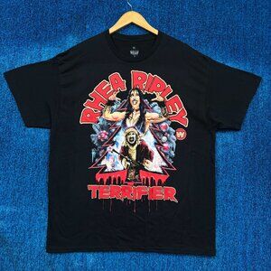 WWE Rhea Ripley x Terrifier Graphic Horror T-Shirt Size XL